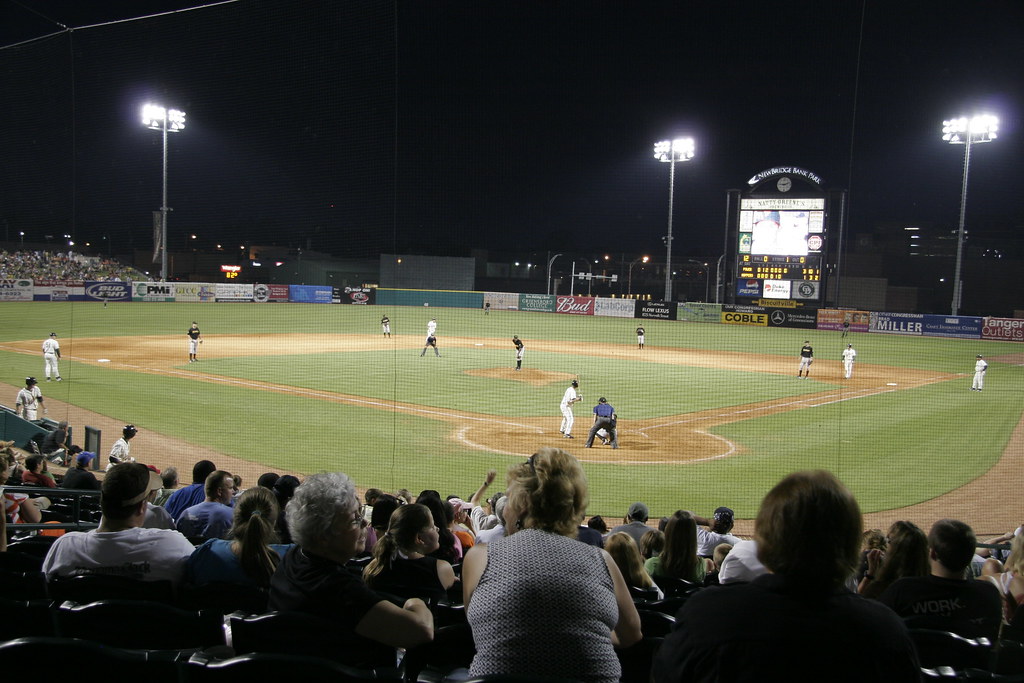 North Carolina, June 2009 Greensboro baseball A. Scott