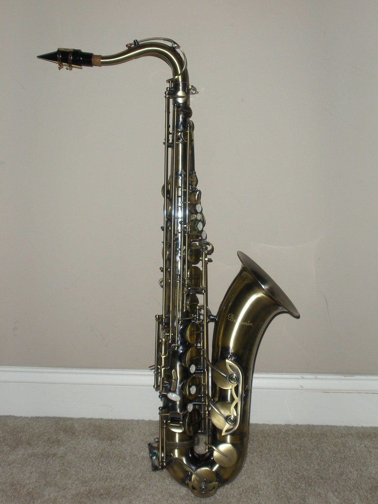 My Saxophone This is my Canonball Tenor Sax, with my name … Flickr