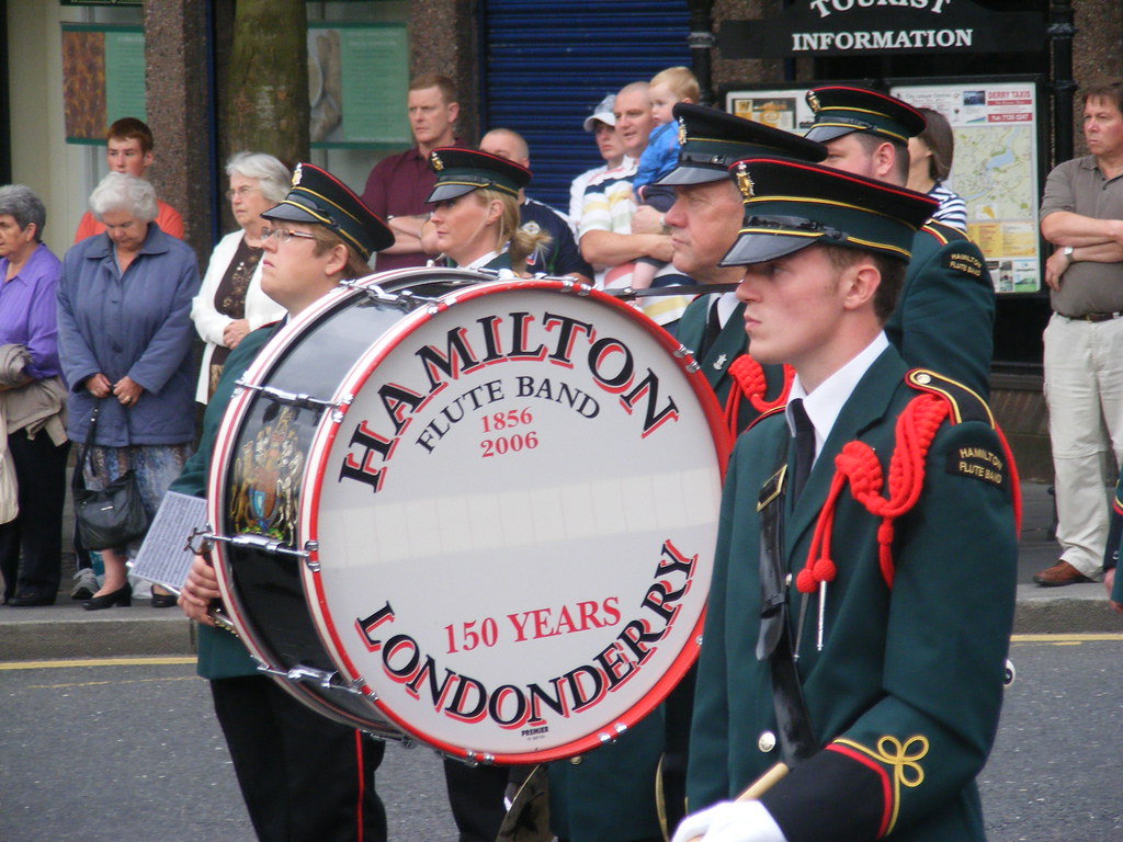 Hamilton Flute Band at the WW1 Battle of Somme Commemorati… Flickr