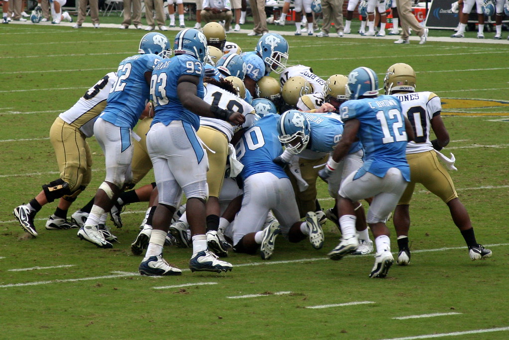 GT v UNC 2009 Tech Football game against the Unive… Flickr