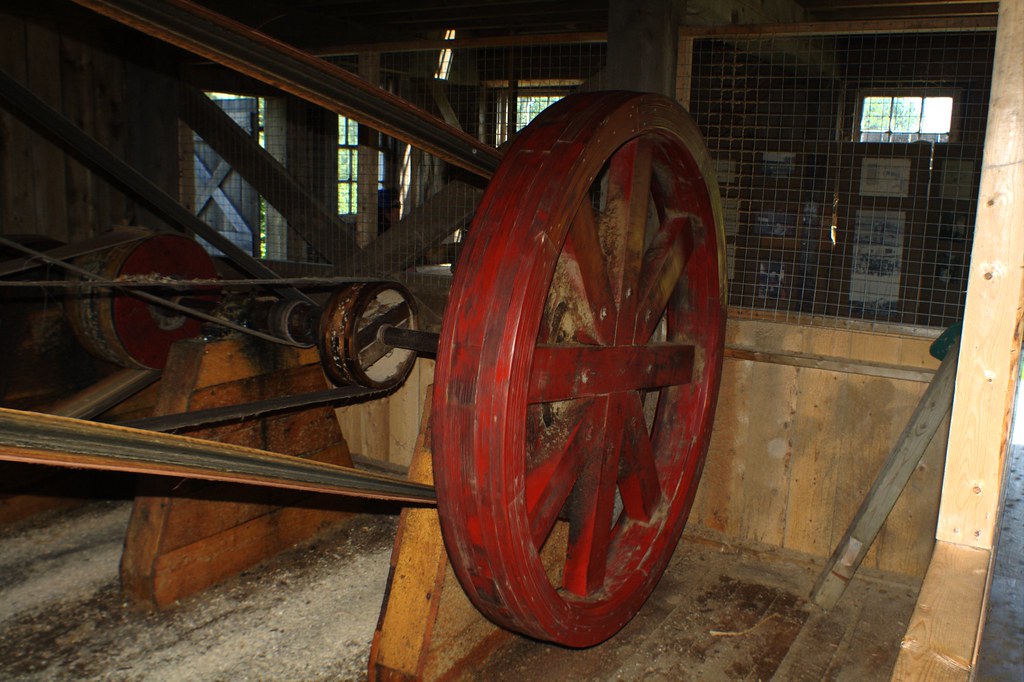 Water Powered Saw Mill Sherbrooke Nova Scotia, historic re… Flickr
