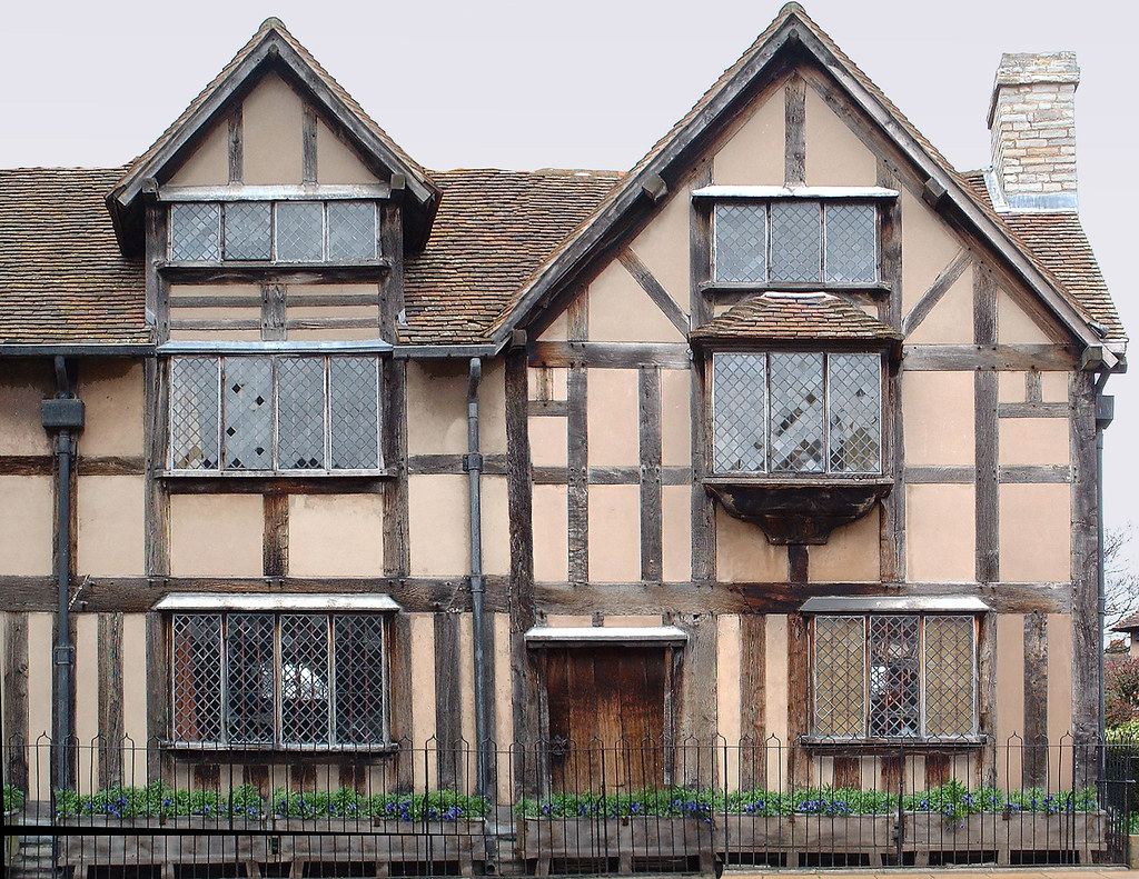 shakespeares house shakespeares birthplace Stratford on av… Flickr