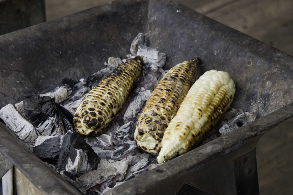 elotes asados Jesus perez Flickr