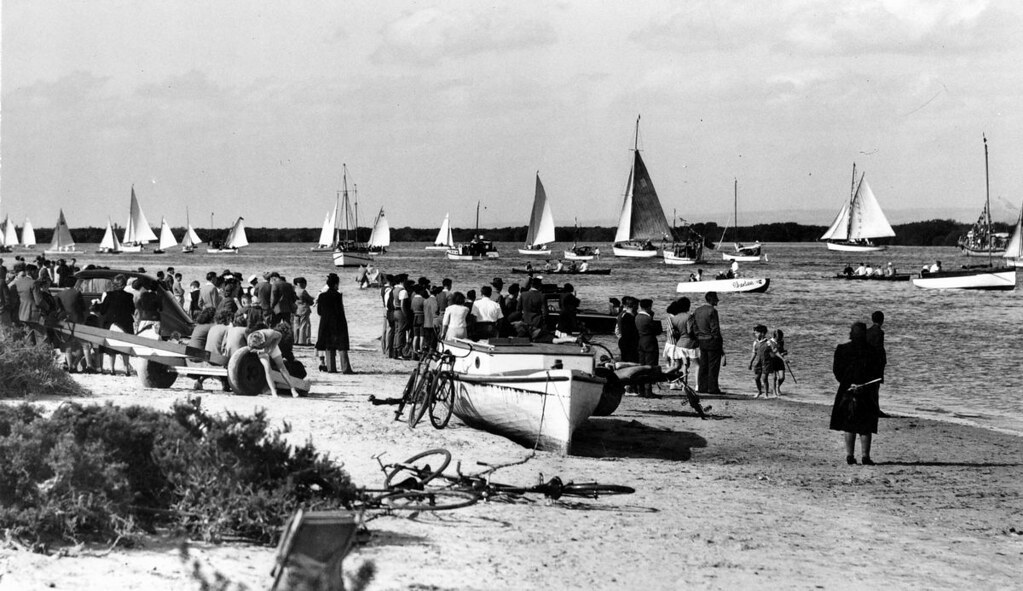 Yachting season opens at Snowden beach View across the bea… Flickr