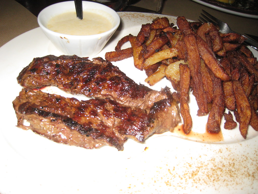 Kangaroo meat Yup, that's kangaroo meat. It was good and i… Flickr
