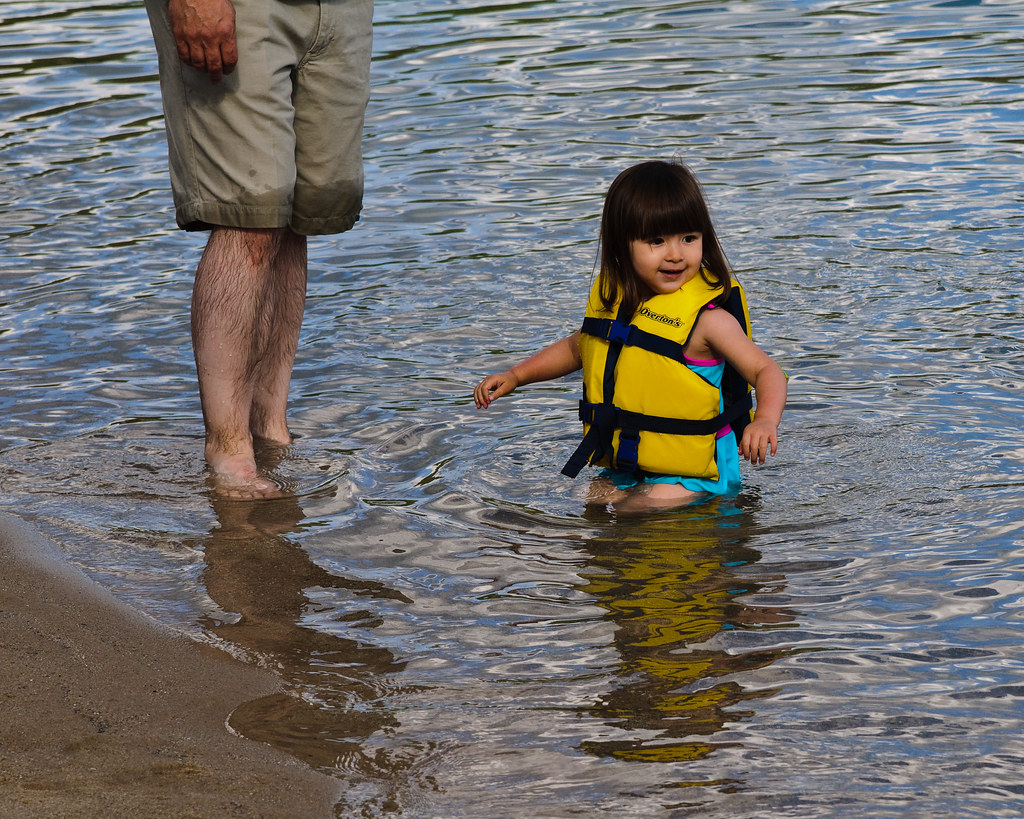 Swimming in Clear Lake Tom Flickr