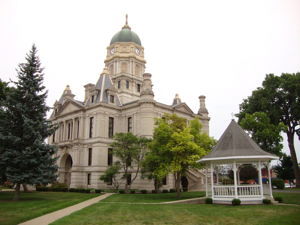 Whitley County Courthouse (Columbia City, Indiana) Flickr
