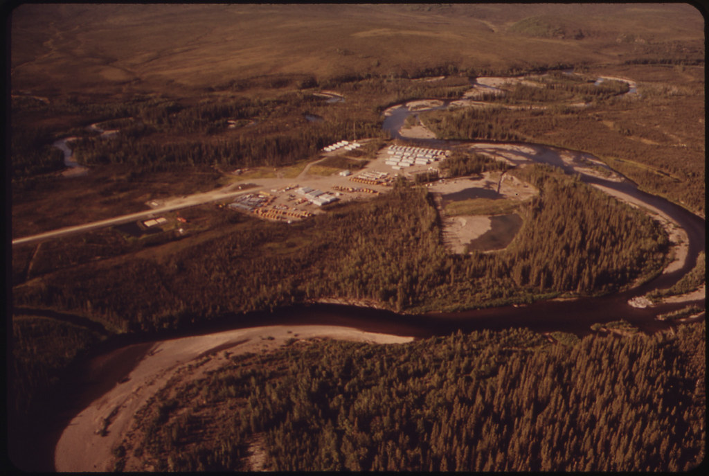 Prospect Creek Camp. View Southwest Along Prospect Creek t… Flickr