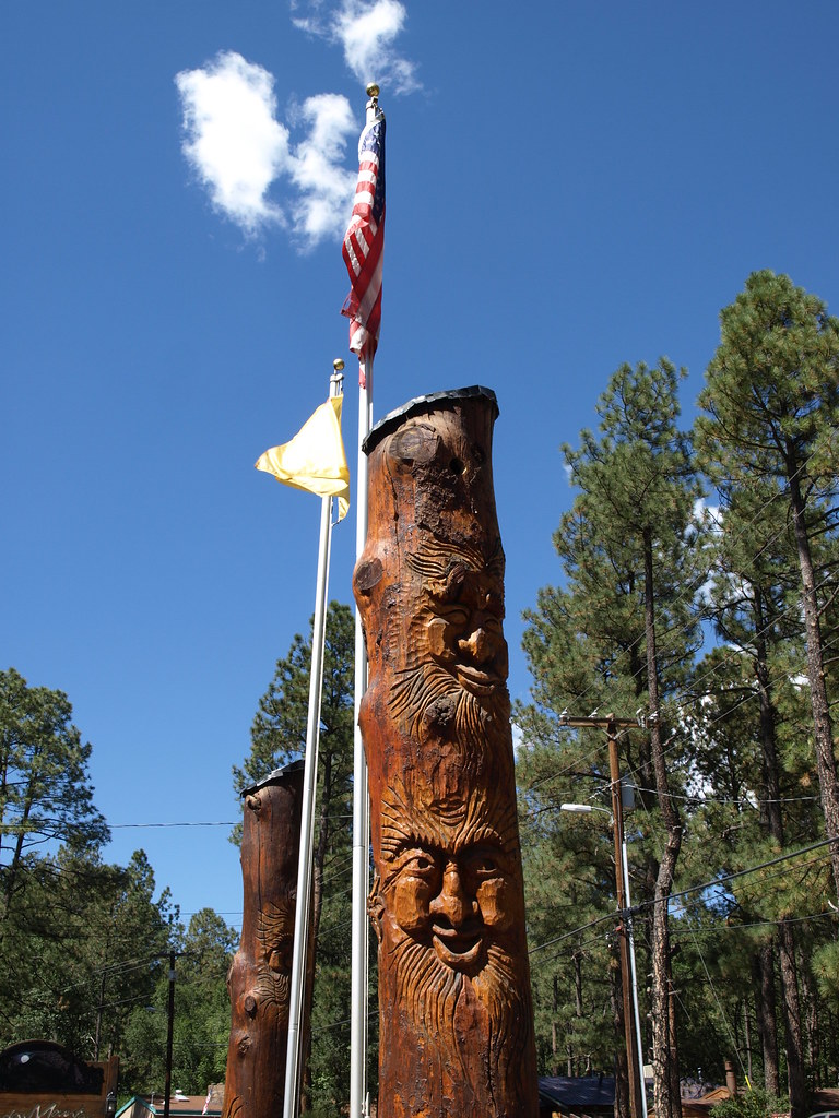 wood carvings in Ruidoso NM Beatnik Photos Flickr