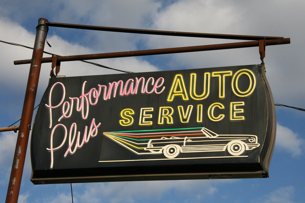 Auto Service sign Swanton Ohio Performance Plus Auto Serv… Flickr