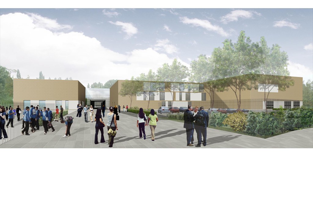 Kidbrooke Park Road Elevation Our new school, designed by … Flickr