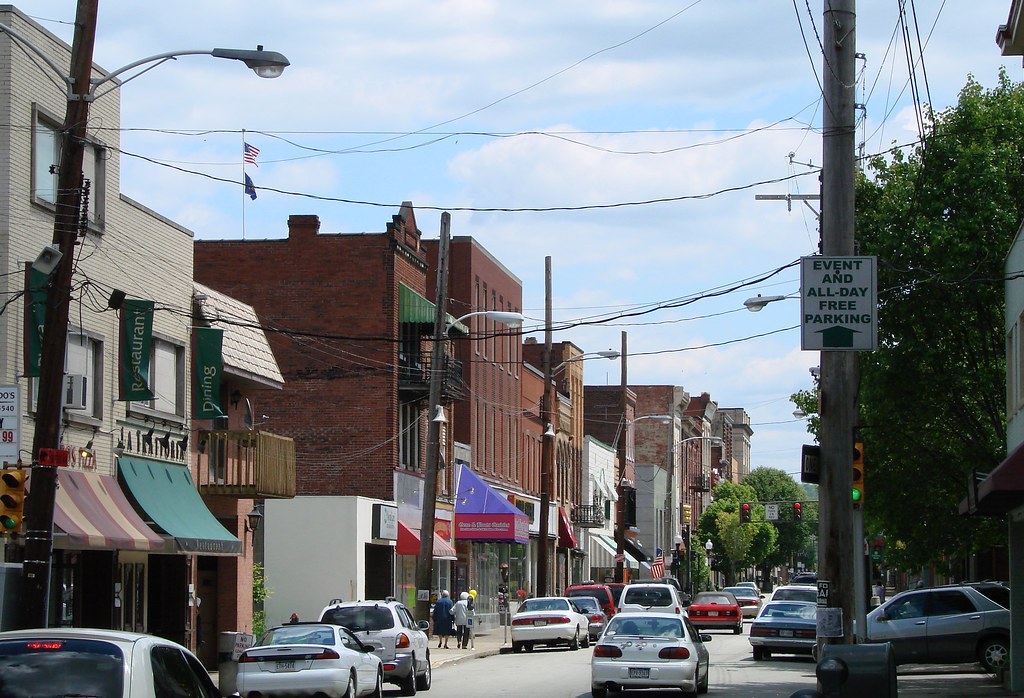 Downtown Charleroi, PA Seth Gaines Flickr