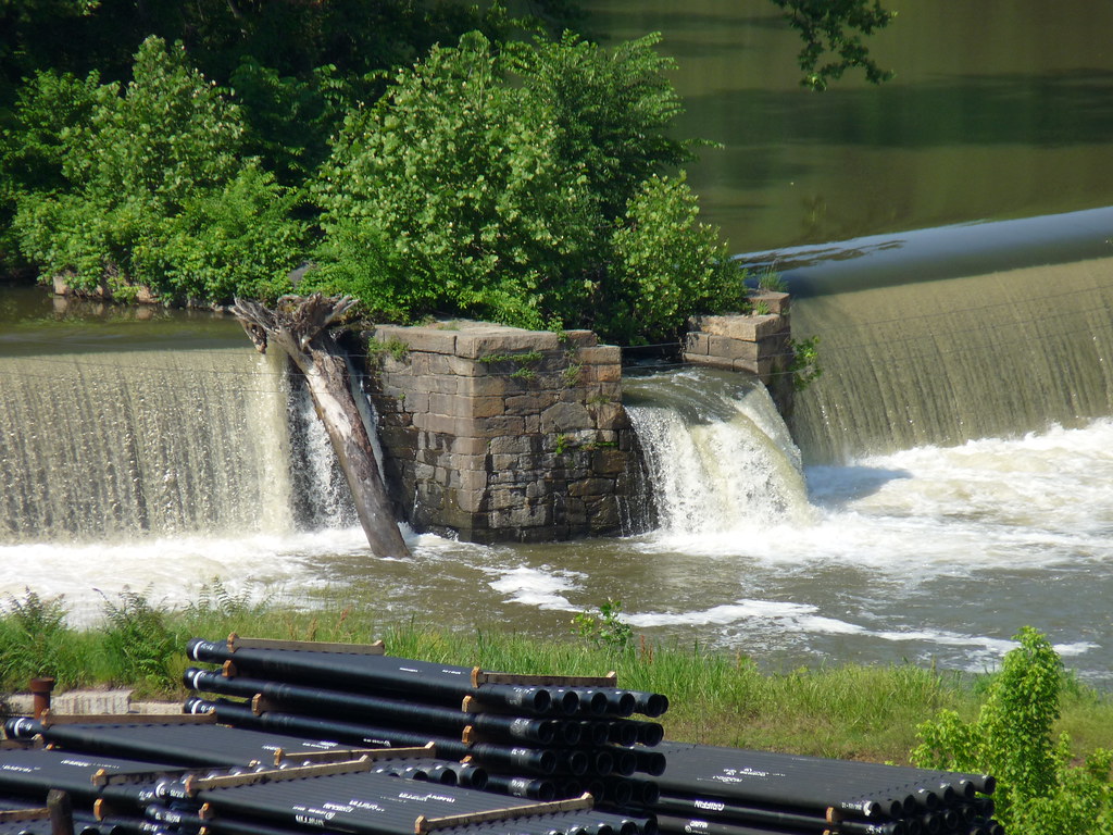canal remains at Scotts Mill Dam on James River, Lynchburg… Flickr