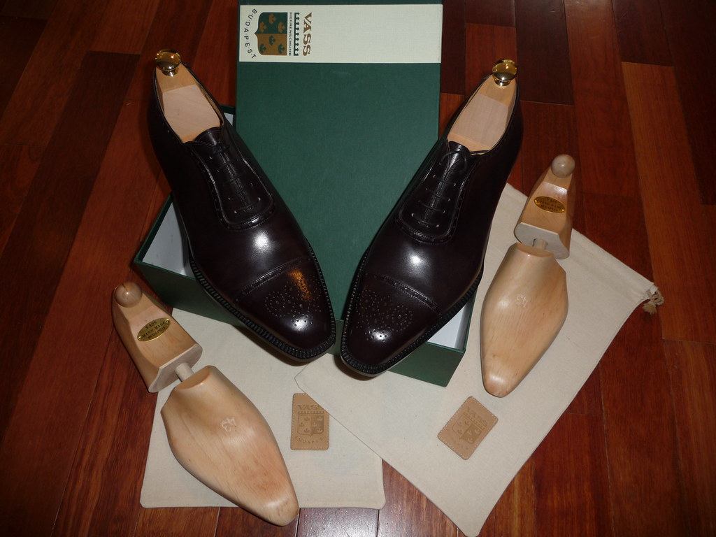 VASS MTO Model SemiBrogue Oxford in Oxblood Calf Flickr