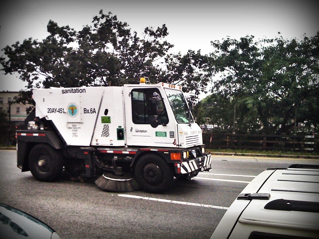 Street Sweeper, Bronx, NYC jkingz Flickr