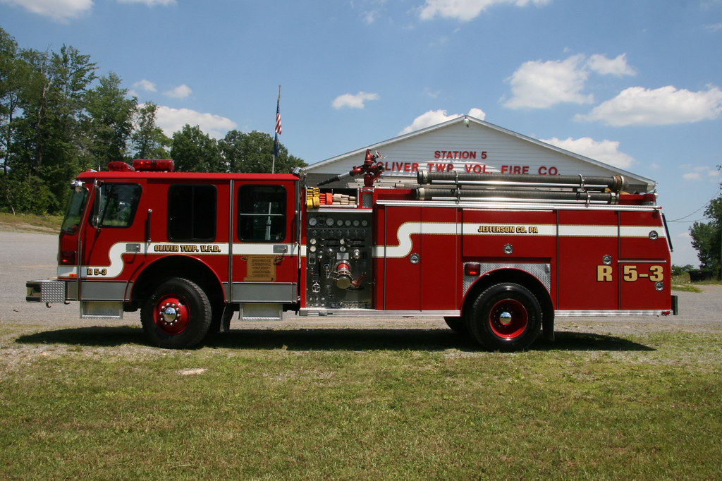Oliver TWP V.F.D EOne fire truck of the Oliver township f… Flickr