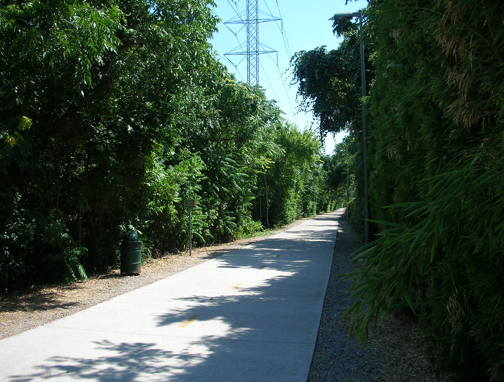 Katy Trail The rear of the 4145 Buena Vista condos have a … Flickr