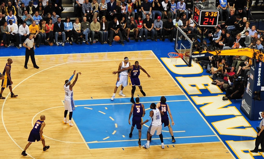 Carmello Free Throw Kamal Hamid Flickr