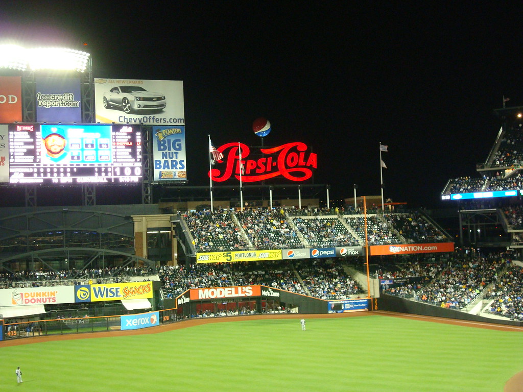 pepsi porch Mets' Outfield, Pepsi Porch mikeyaponte Flickr