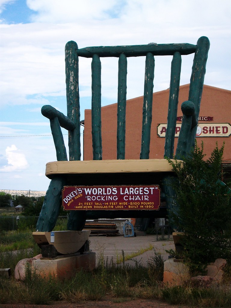 World's Largest Rocking Chair I was bummed to see that thi… Flickr