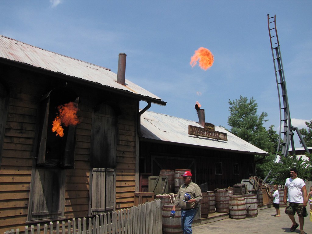 Powder Keg Launch Flames Michael Wallace Flickr