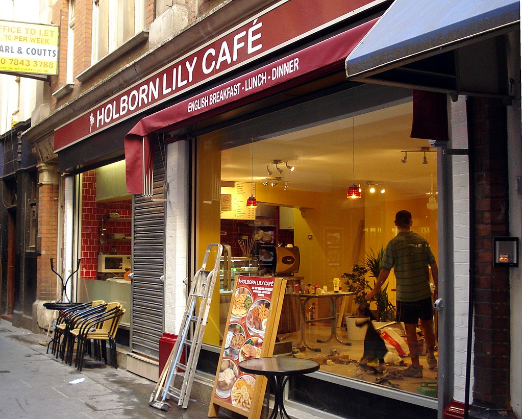 Holborn Lily Cafe, Holborn, London WC1 Not quite open yet.… Flickr
