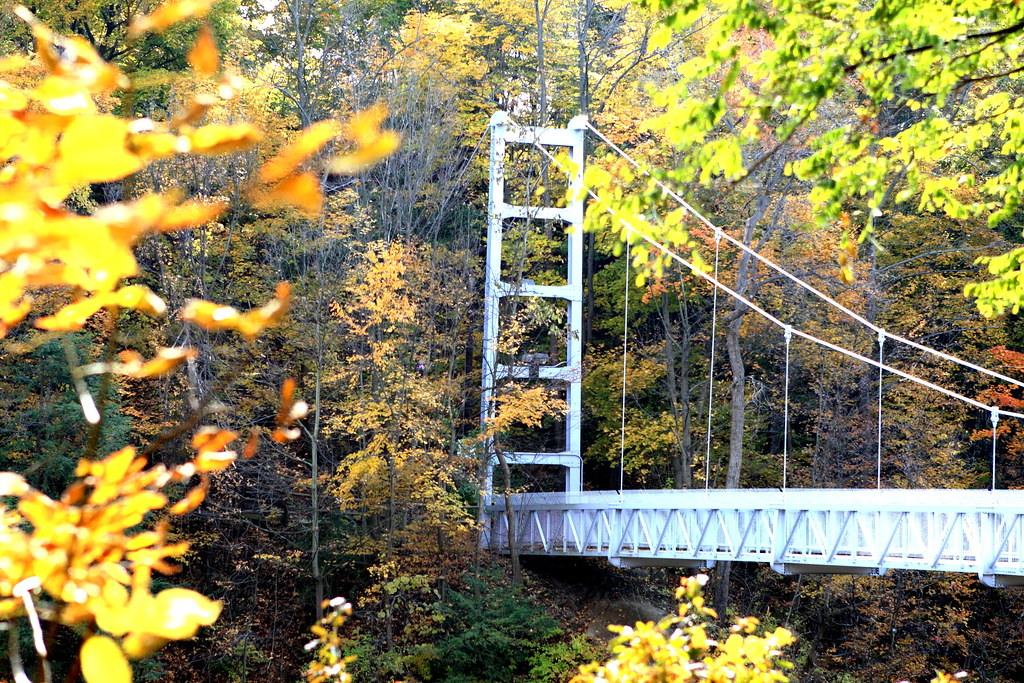Cornell Suspension Bridge 2 Suspension bridge on Cornell U… Flickr