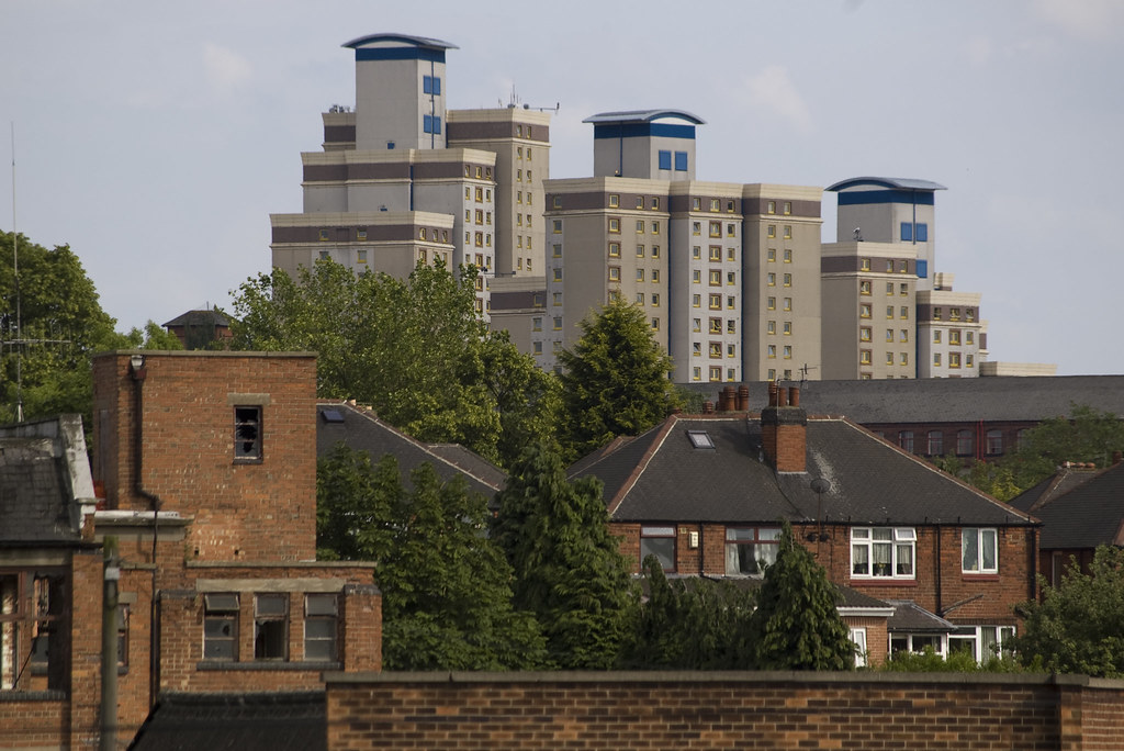 Radford, Nottingham Hartley Road flats on Norton Street as… Flickr