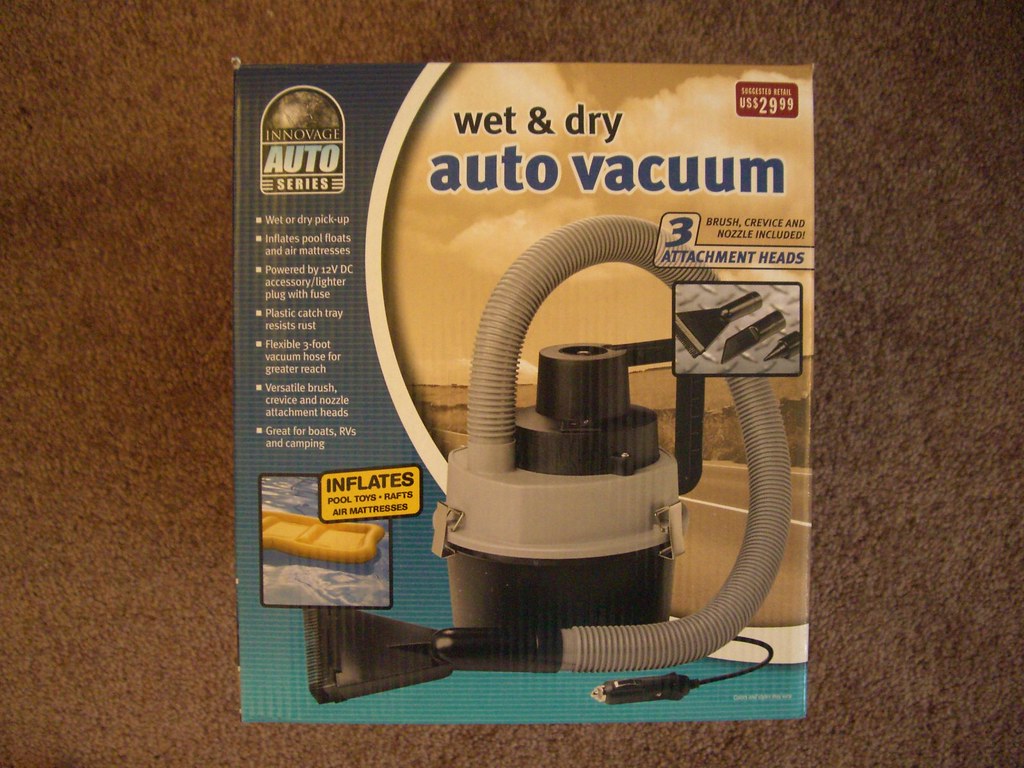 Innovage Wet & Dry Auto Vacuum 15 Details include * We… Flickr