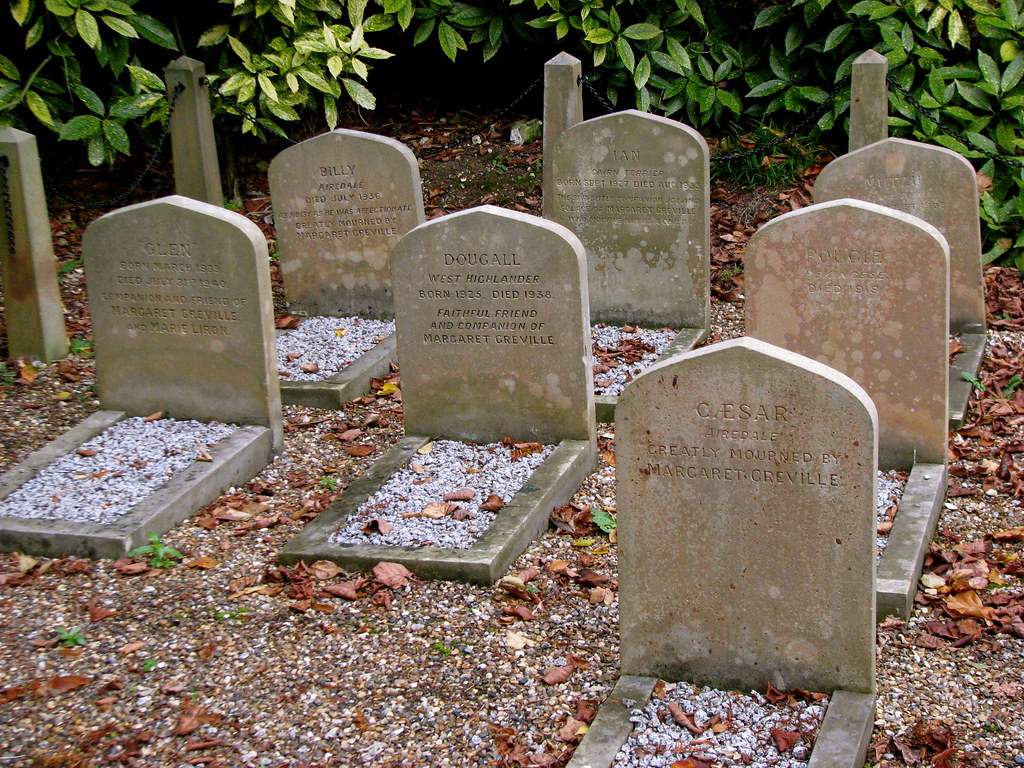 Polesden Lacey The Dog Cemetery Polesden Lacey, the stat… Flickr