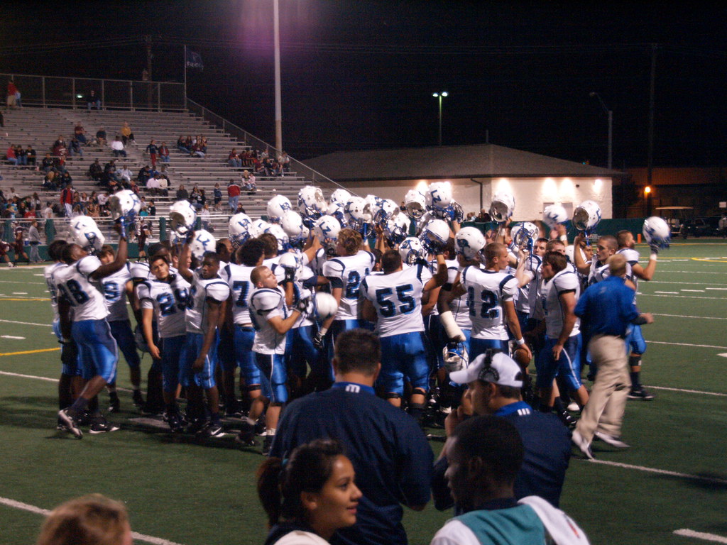 League City Texas High School Football Game Clear Creek Vs. Brazoswood