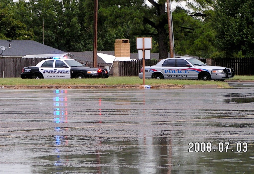 Duncan Oklahoma Police Wreck investigation, Headed south o… Flickr