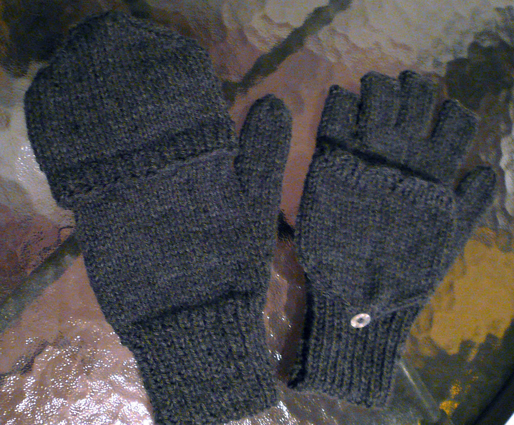 knit convertible gloves/mittens Flickr