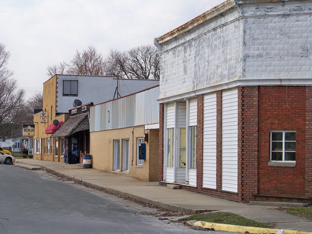 Downtown Broadlands Illinois Raymond Cunningham Flickr