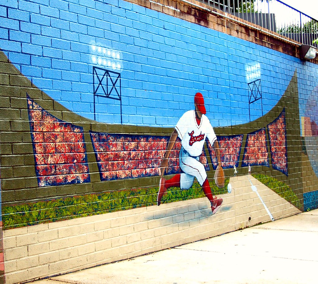 Lancaster House North Mural III "Barnstormer's Baseball"… Flickr