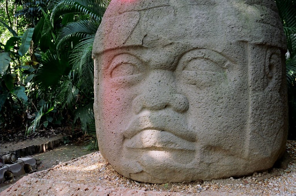 Olmec face From the Wikipedia La Venta article Certainly … Flickr