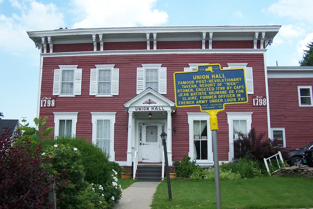 Union Hall & Historical Marker Johnstown, New York J. Stephen Conn