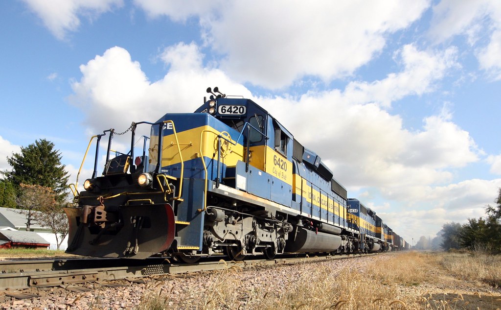 Iowa, Chicago & Eastern at Davis Junction, IL Iowa