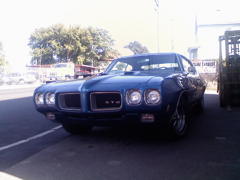 1970 Pontiac GTO hardtop Spotted on Tanner St. in Lowell, … Flickr