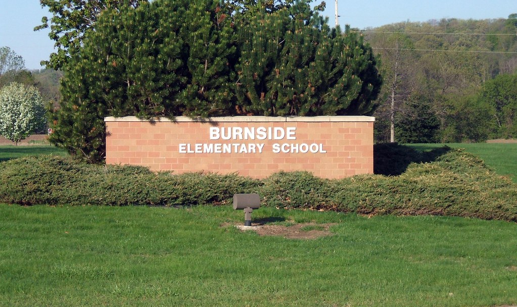 to Burnside Elementary School! Sign for Burnside E… Flickr