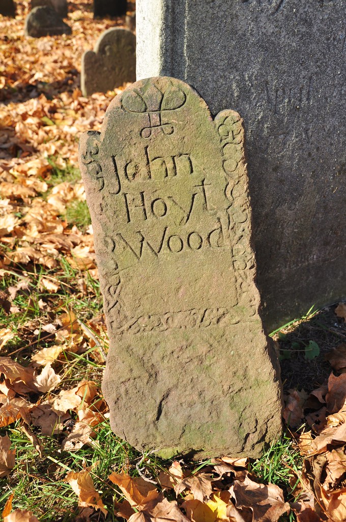 Danbury CT Wooster Street Cemetery Footstone for John Hoyt… Flickr