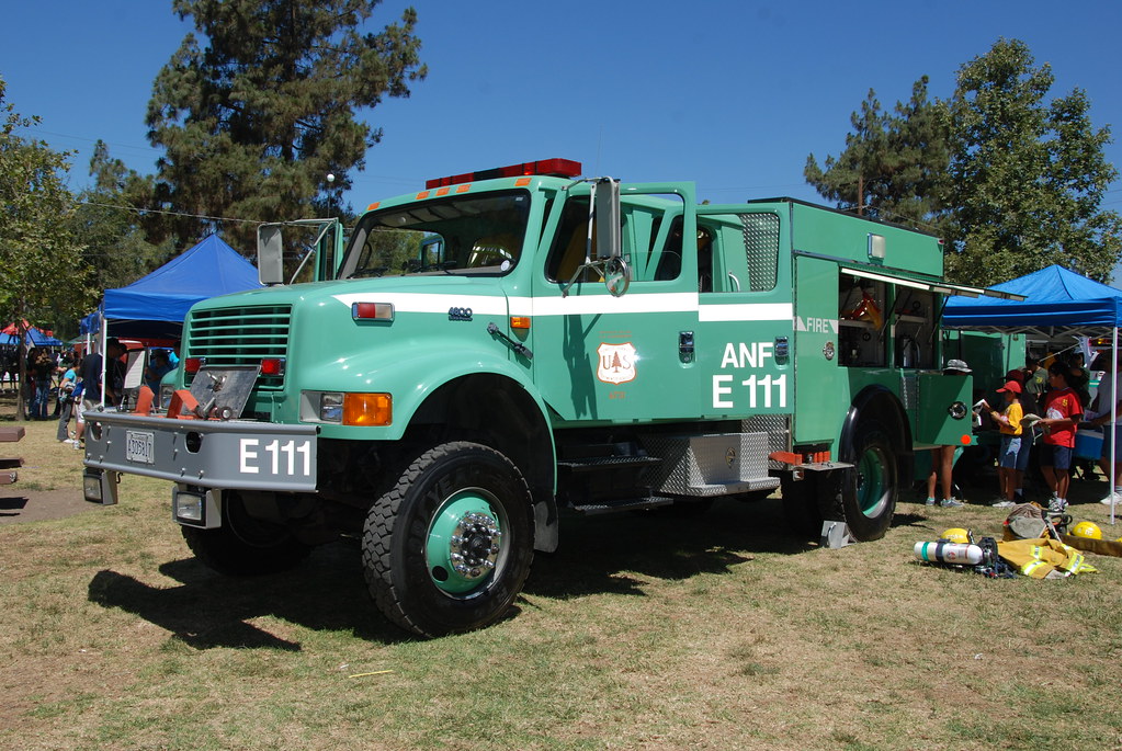 USDA FOREST SERVICE FIRE TRUCK ANF E111 Navymailman Flickr