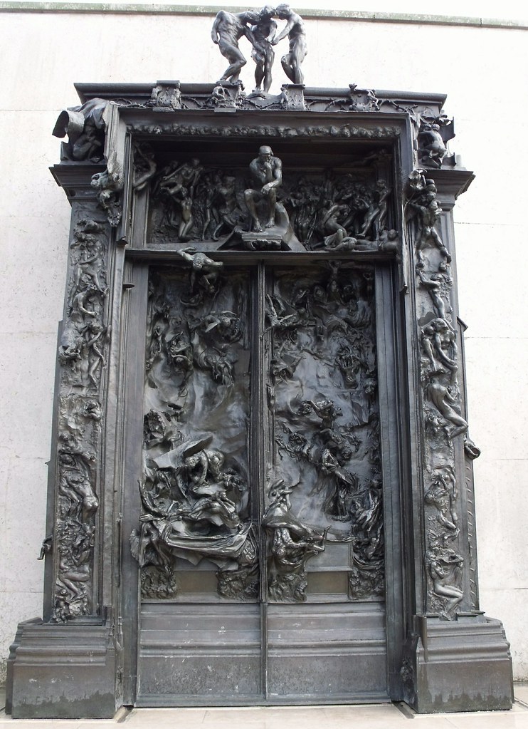 The Gates of Hell, Le Musée Rodin, Paris, France. In 1880 … Flickr
