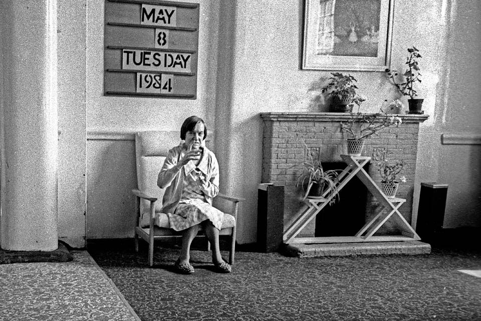 Friern Hospital 1984 Alan Denney Flickr