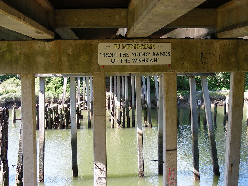 Under the Wishkah River Bridge (Young Street) a photo on Flickriver