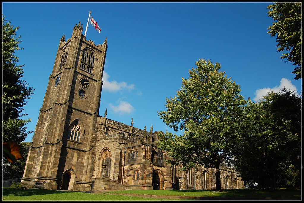 St Flying high Lancaster Priory, Lancaster,UK. The … Flickr