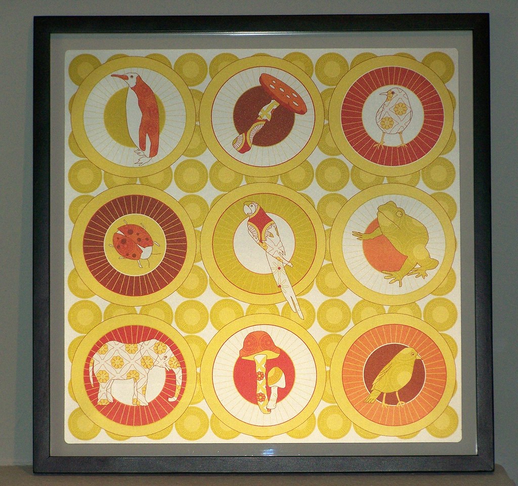 groovy IKEA wall art Months ago one of IKEA's big patterns… Flickr