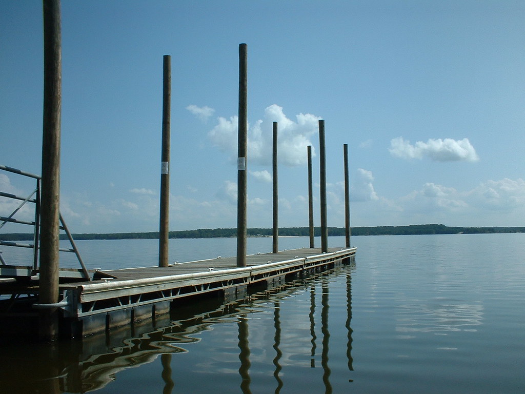Jordan Lake Boat ramp and dock at end of N. Pea Ridge Road… Flickr