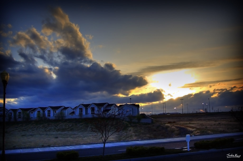 Moses Lake Sunset Justin Kooy Flickr