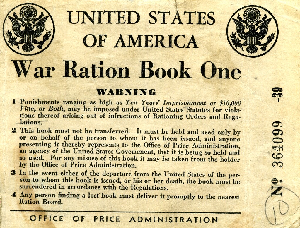 My World War II Ration Book I think this was the first